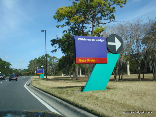 Roadsign for the Lodge