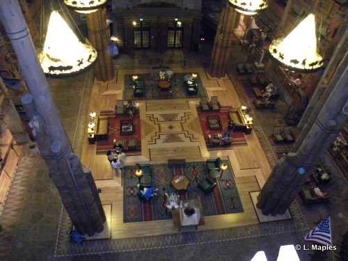 Lobby from Concierge Lounge
