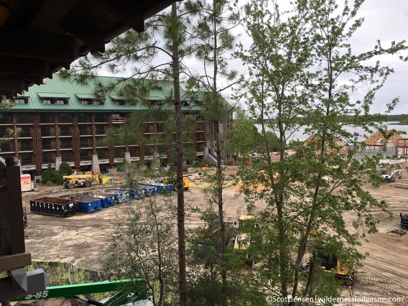 Area for DVC Villa pool