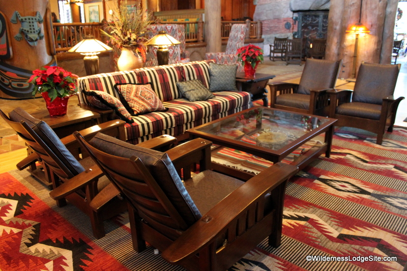 2012 Refurbishment, Lobby furniture 2 | Disney's Wilderness Lodge Fan Site