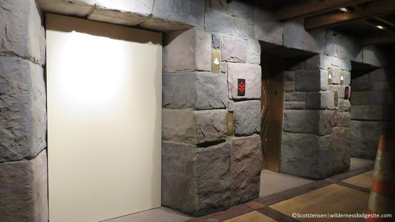 Elevators in main lobby
