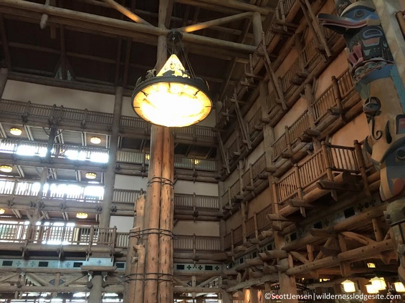 Wilderness Lodge lobby 