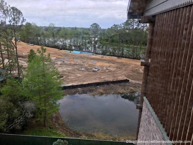 View from the north side of resort 