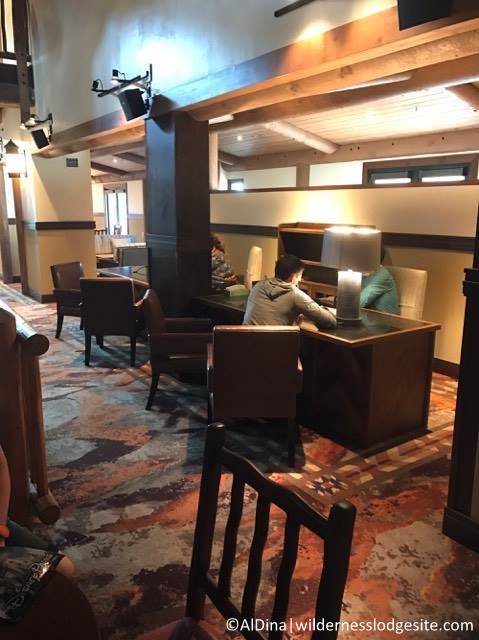 Old Faithful Club concierge desks - after renovation